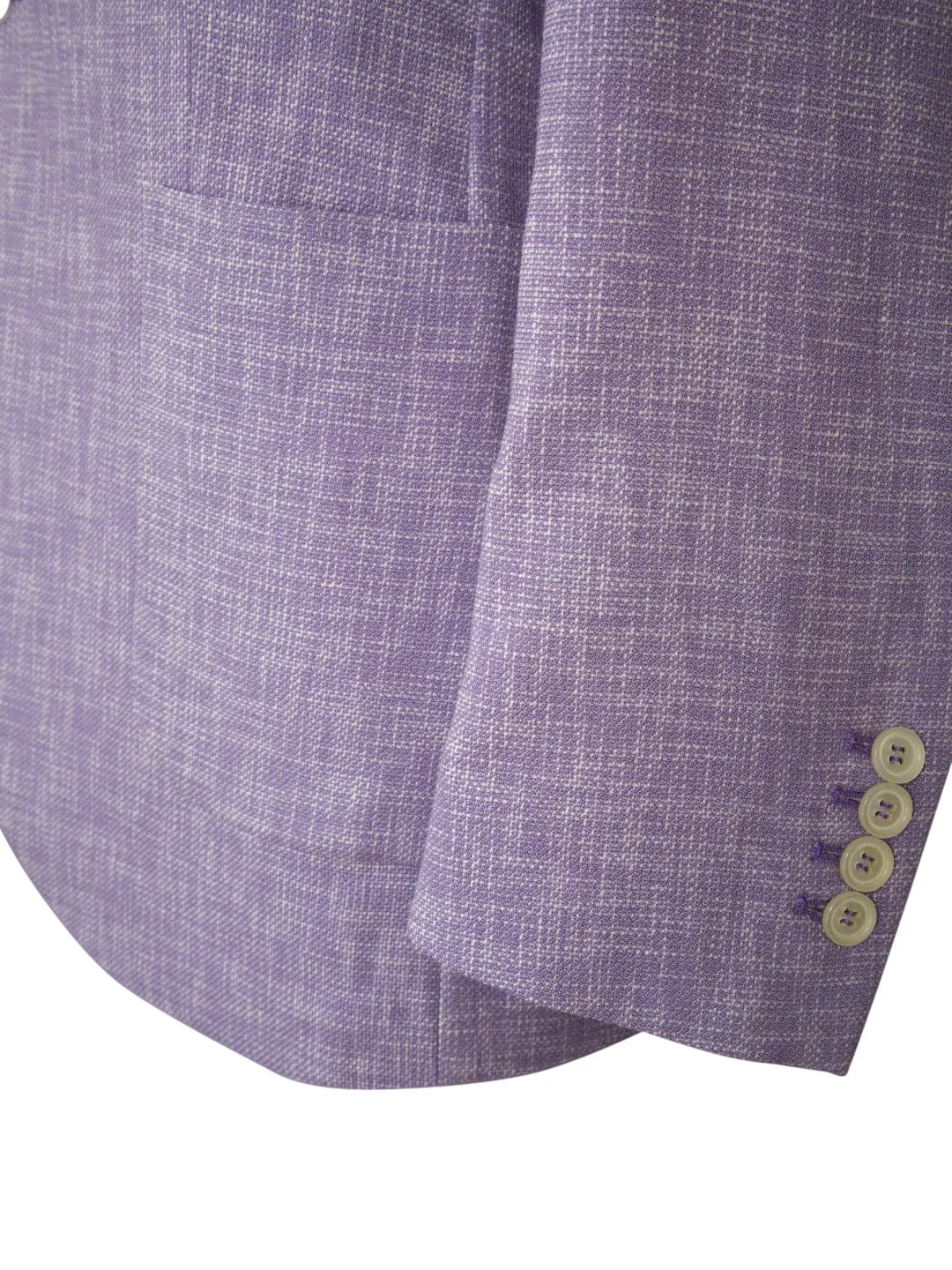 Amethyst Lino Tweed Jacket