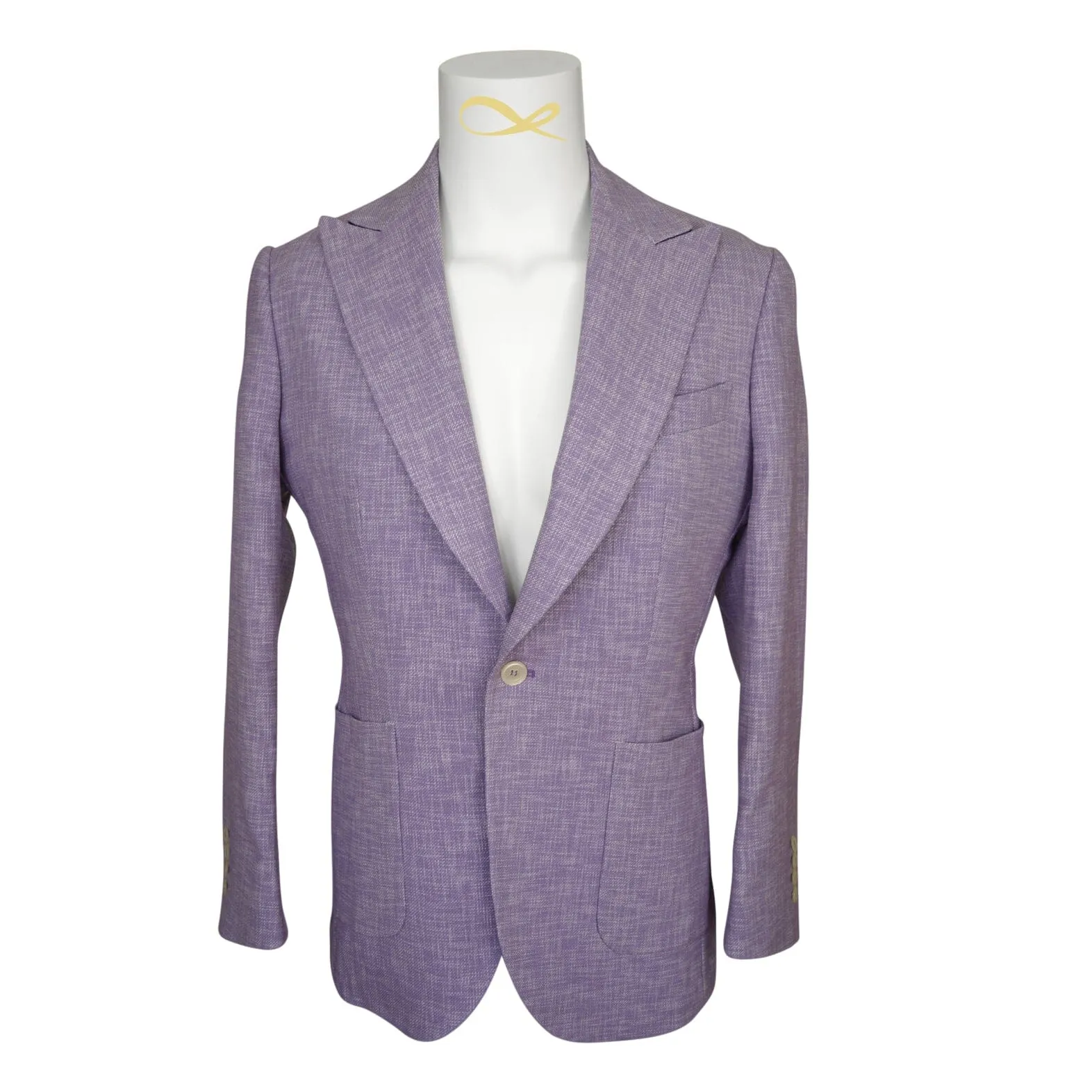 Amethyst Lino Tweed Jacket