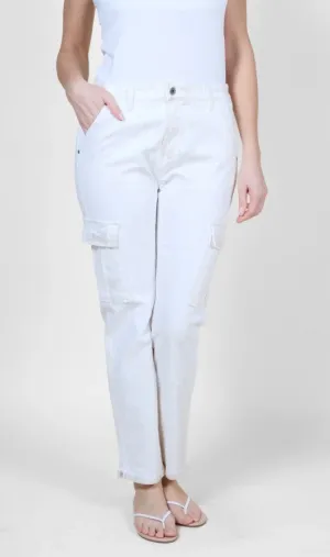 ANGELA MARA STRAIGHT LEG CARGO PANT