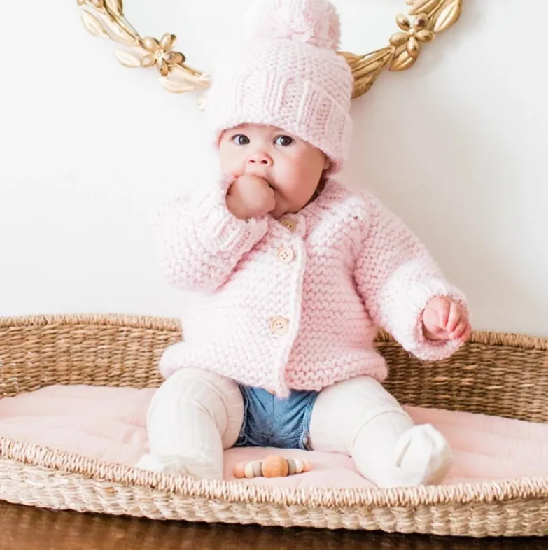 Blush Cardigan Sweater