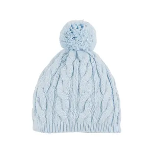 Buckhead Blue Collins Cable Knit Hat