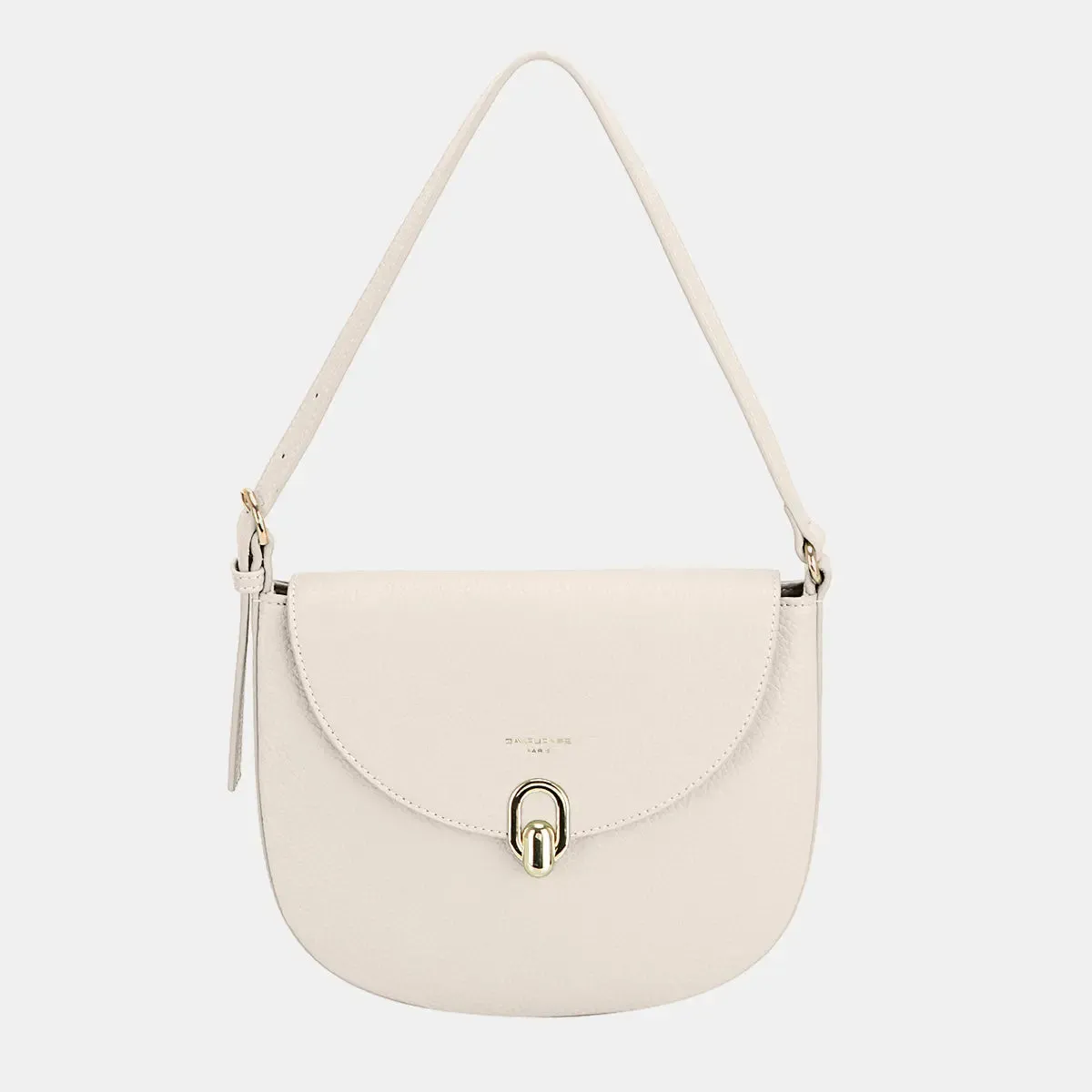 David Jones Metal Buckle Shoulder Bag – Sleek, Sophisticated, and Stylish