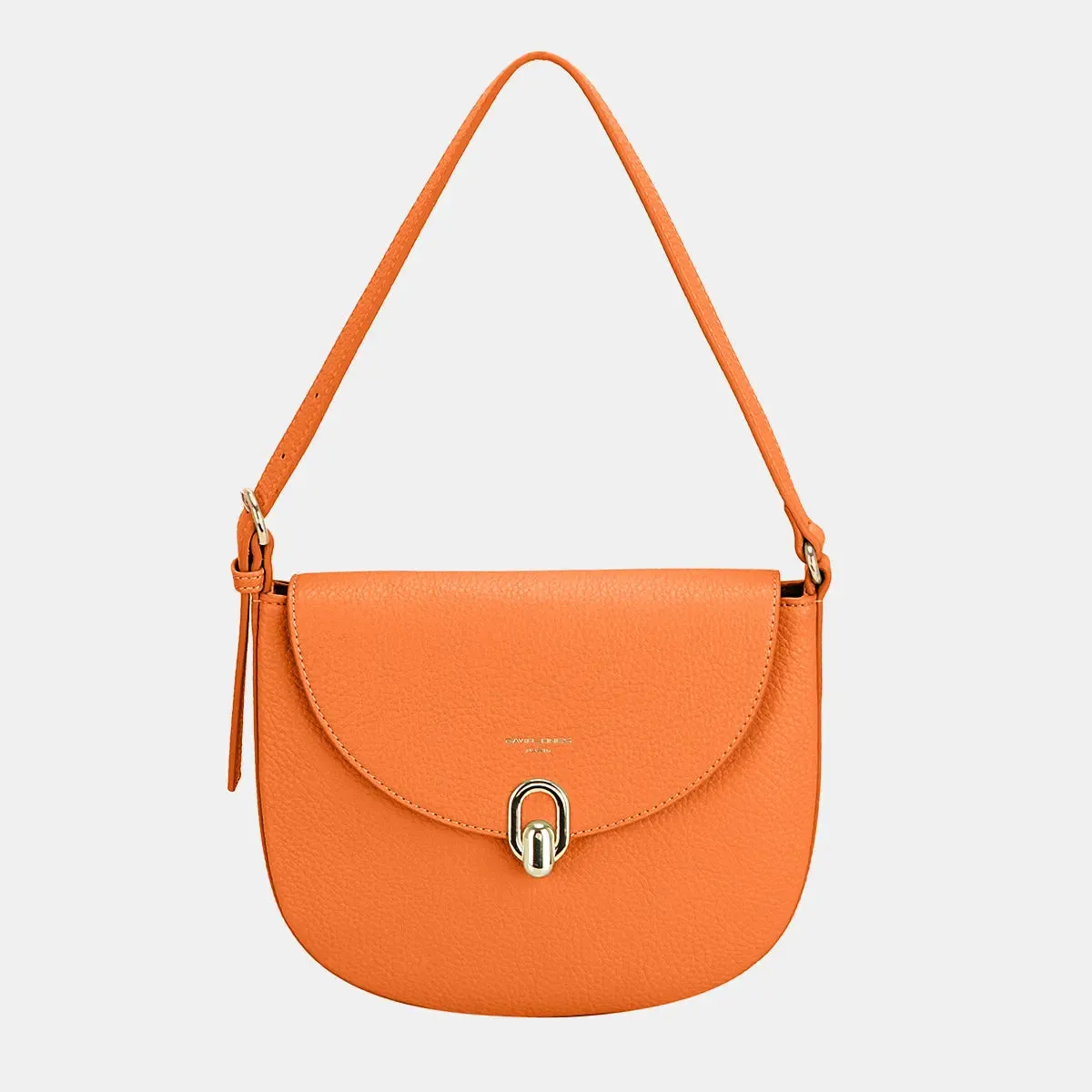 David Jones Metal Buckle Shoulder Bag – Sleek, Sophisticated, and Stylish