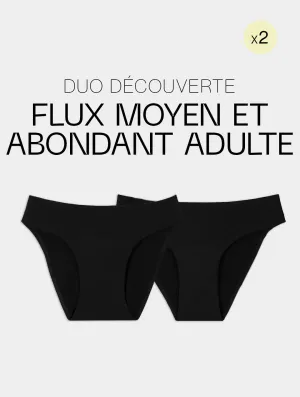 Duo découverte / Flux moyen et abondant