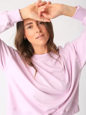 Electric and Rose Classic Sweater in Dusty Pink Voilet