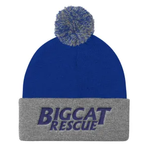 Hat - Embroidered BCR Logo Pom Pom Knit Cap