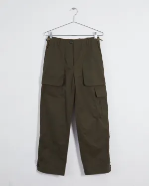 Helmut Lang 'patch pocket' cargo pants, khaki, 6