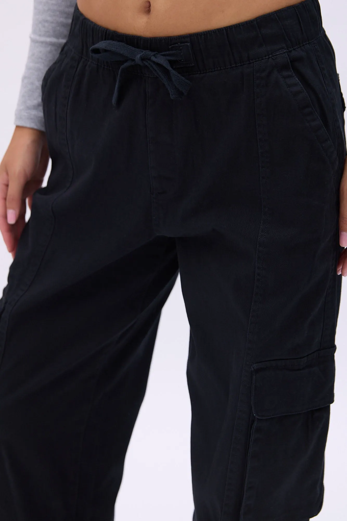 High Rise Baggy Cargo Pants