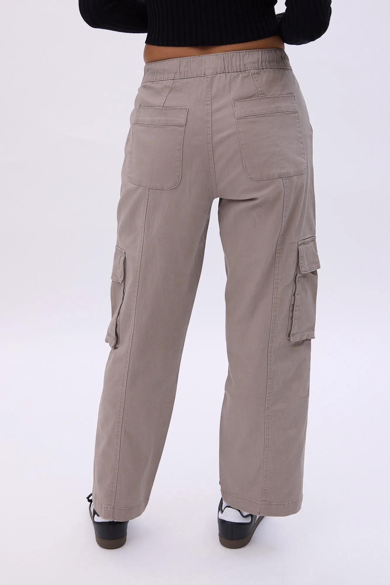 High Rise Baggy Cargo Pants
