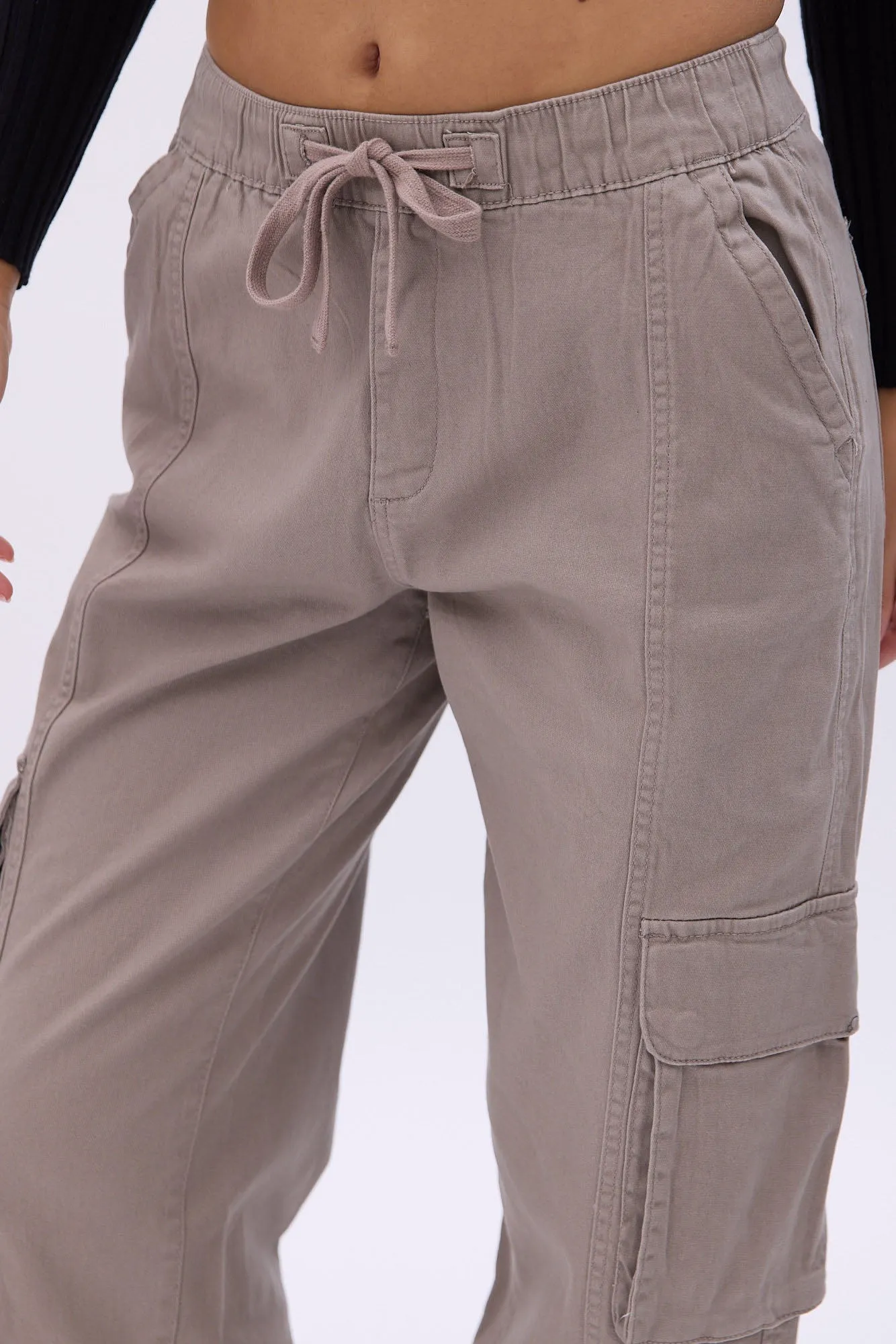 High Rise Baggy Cargo Pants