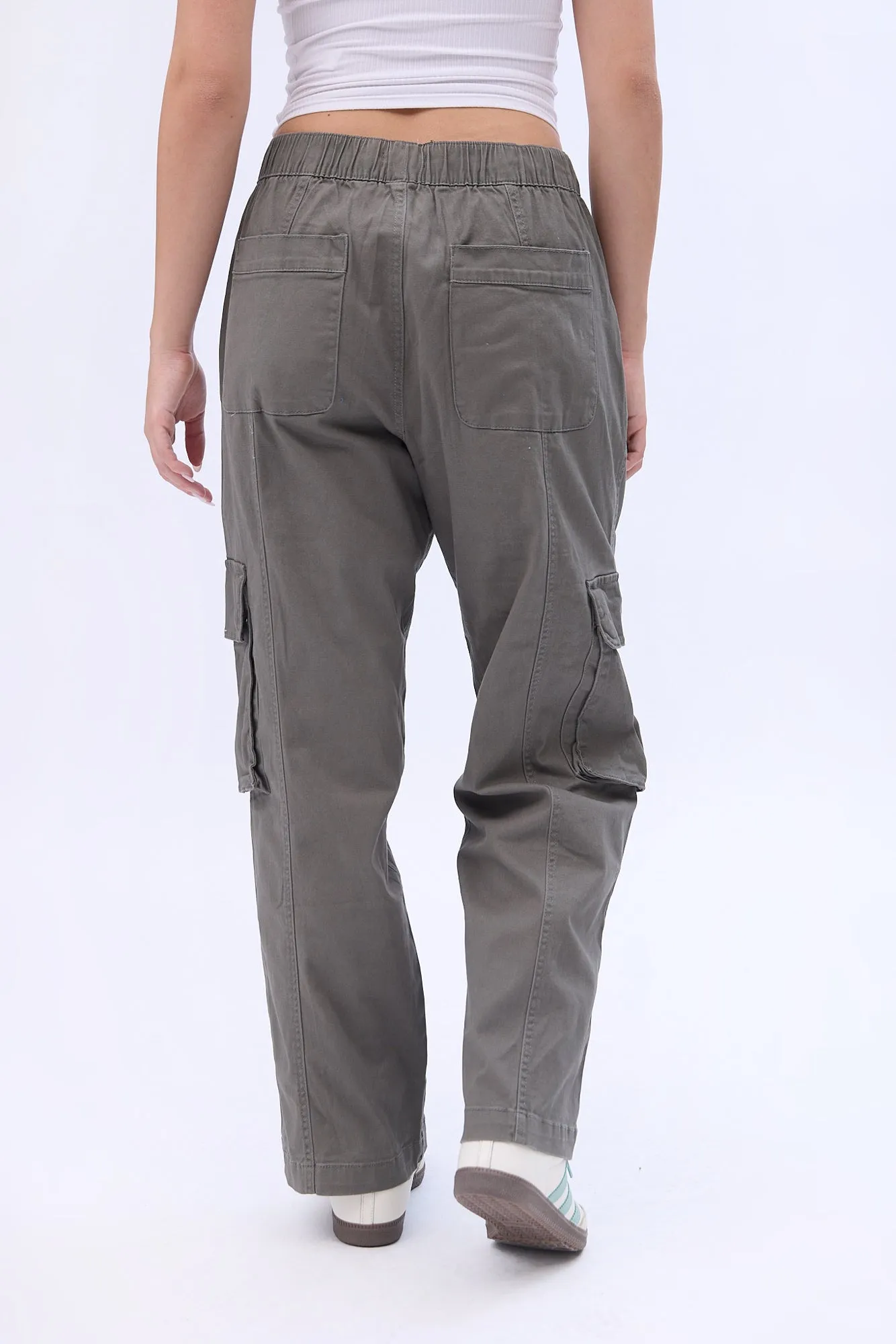 High Rise Baggy Cargo Pants