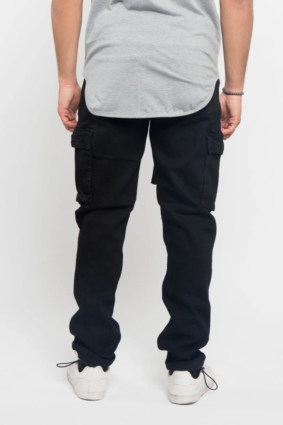 Tied Color Cargo Pants