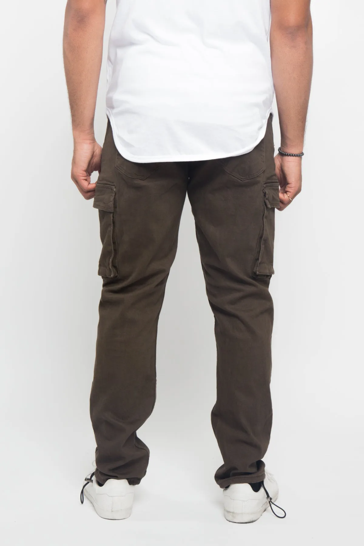 Tied Color Cargo Pants