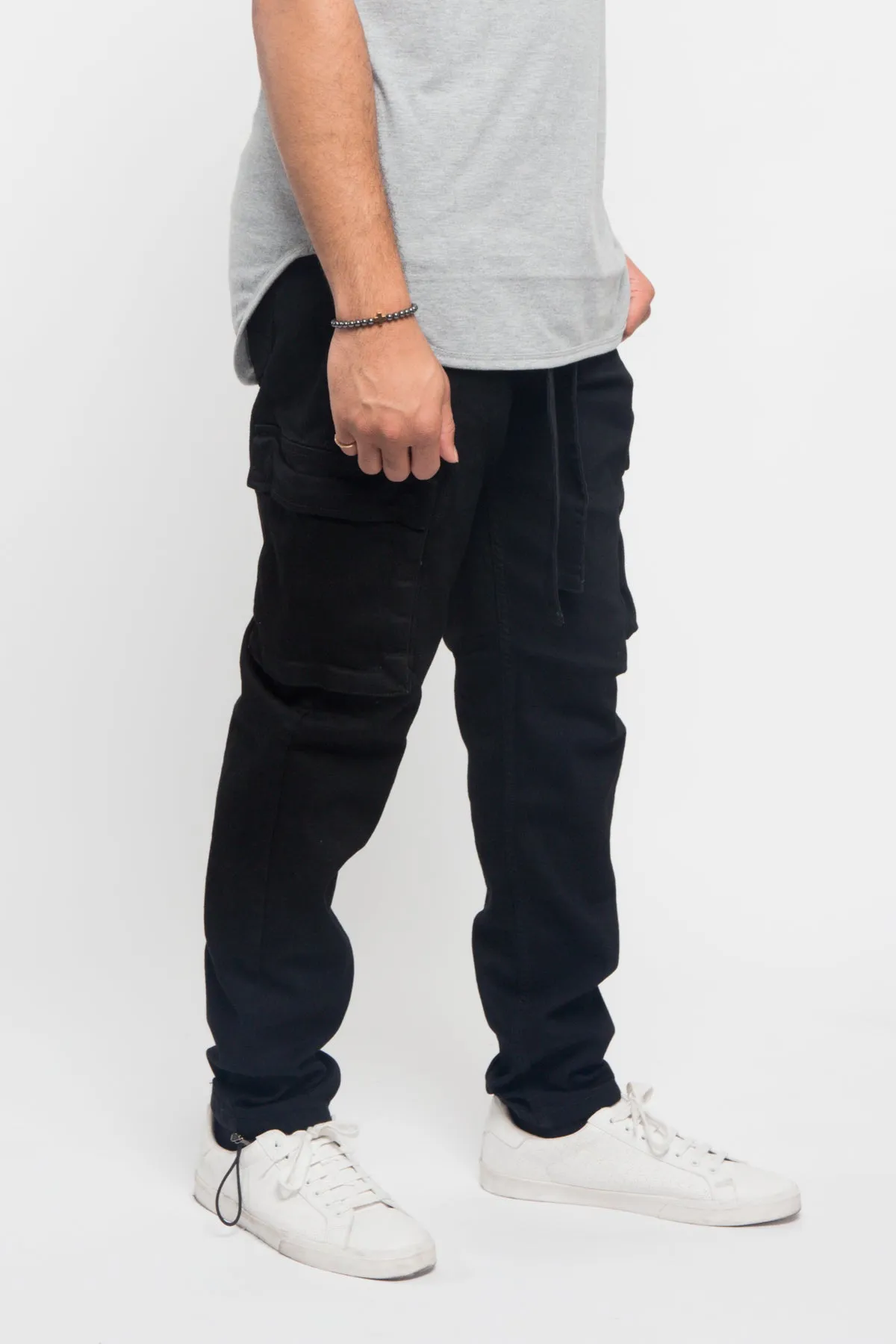 Tied Color Cargo Pants