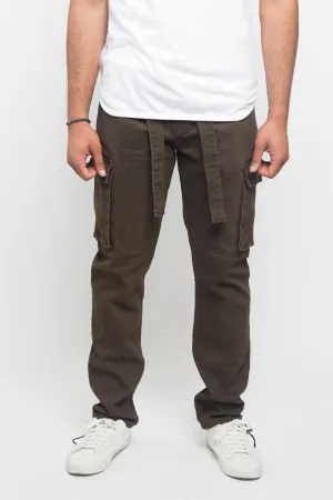 Tied Color Cargo Pants