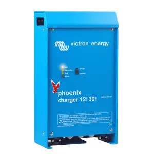 Victron Phoenix Charger - 12V - 30A (2 1) - 120-240VAC [PCH012030001]