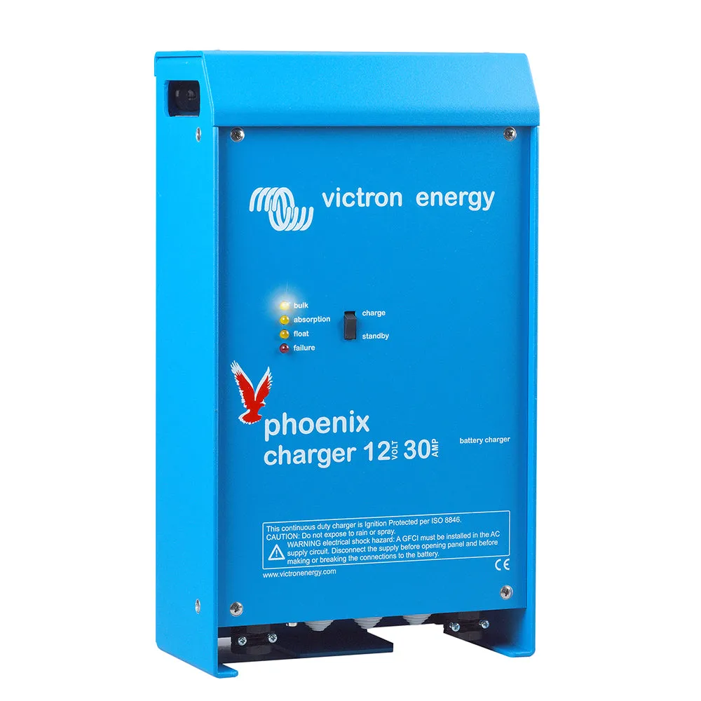 Victron Phoenix Charger - 12V - 30A (2 1) - 120-240VAC [PCH012030001]