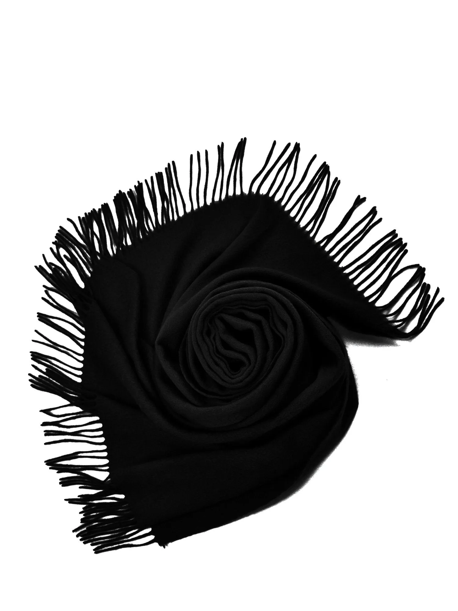 Woolen Bloom Soft Warm Wraps Shawls Neck Scarf for Women